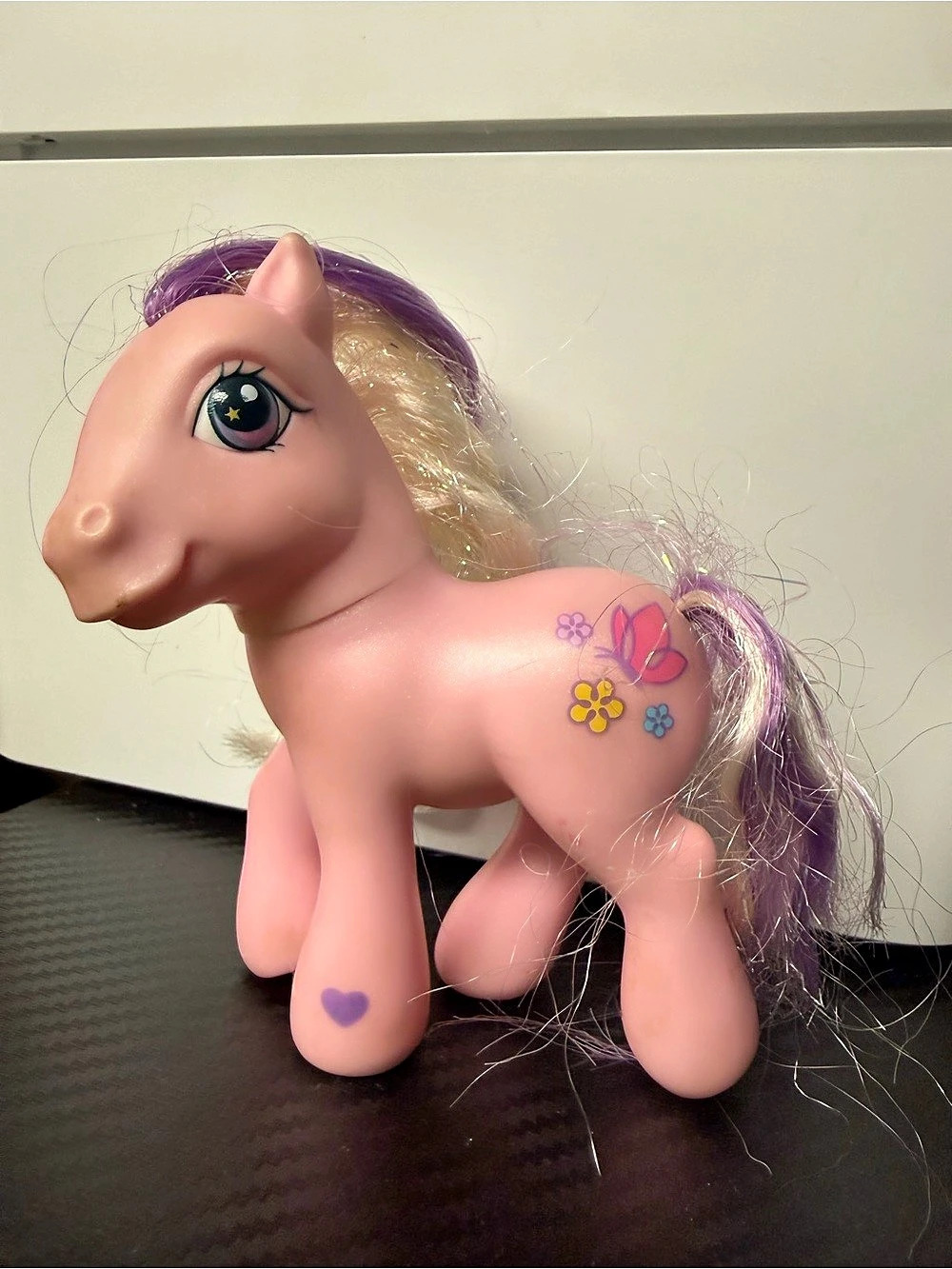 My Little Pony G3 Avalonia 2004 Butterfly Surprise Pink Unicorn MLP